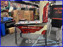 1976 Captain Fantastic And The Brown Dirt Cowboy Pinball Machine Fully Refurbish 1976 Captain Fantastic And The Brown Dirt Cowboy Pinball Machine Fully Refurbish