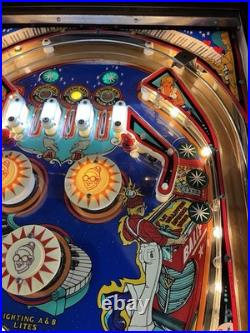 1976 Captain Fantastic And The Brown Dirt Cowboy Pinball Machine Fully Refurbish