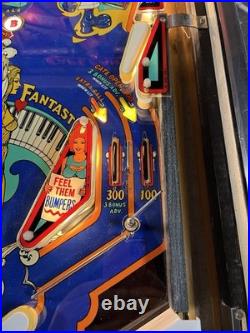 1976 Captain Fantastic And The Brown Dirt Cowboy Pinball Machine Fully Refurbish