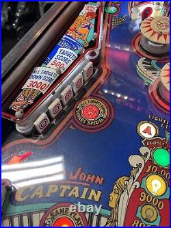 1976 Captain Fantastic And The Brown Dirt Cowboy Pinball Machine Fully Refurbish