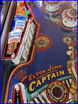 1976 Captain Fantastic And The Brown Dirt Cowboy Pinball Machine Fully Refurbish 1976 Captain Fantastic And The Brown Dirt Cowboy Pinball Machine Fully Refurbish