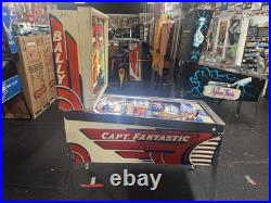 1976 Captain Fantastic And The Brown Dirt Cowboy Pinball Machine Fully Refurbish