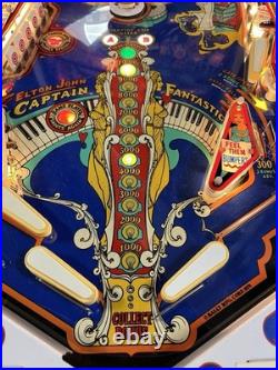 1976 Captain Fantastic And The Brown Dirt Cowboy Pinball Machine Fully Refurbish