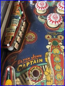 1976 Captain Fantastic And The Brown Dirt Cowboy Pinball Machine Fully Refurbish 1976 Captain Fantastic And The Brown Dirt Cowboy Pinball Machine Fully Refurbish