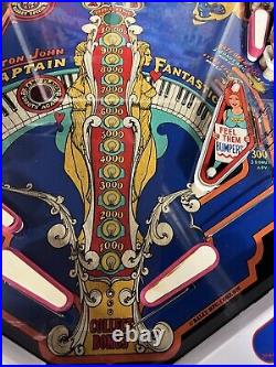 1976 Captain Fantastic And The Brown Dirt Cowboy Pinball Machine Fully Refurbish