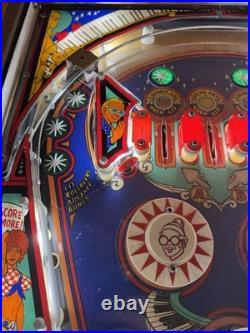 1976 Captain Fantastic And The Brown Dirt Cowboy Pinball Machine Fully Refurbish