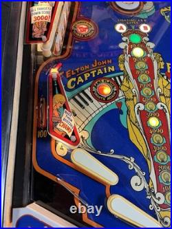 1976 Captain Fantastic And The Brown Dirt Cowboy Pinball Machine Fully Refurbish