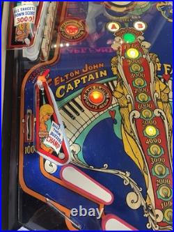 1976 Captain Fantastic And The Brown Dirt Cowboy Pinball Machine Fully Refurbish