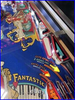 1976 Captain Fantastic And The Brown Dirt Cowboy Pinball Machine Fully Refurbish