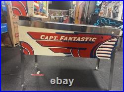 1976 Captain Fantastic And The Brown Dirt Cowboy Pinball Machine Fully Refurbish