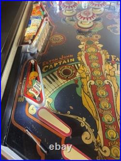 1976 Captain Fantastic And The Brown Dirt Cowboy Pinball Machine Fully Refurbish 1976 Captain Fantastic And The Brown Dirt Cowboy Pinball Machine Fully Refurbish