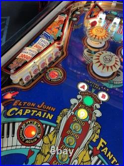 1976 Captain Fantastic And The Brown Dirt Cowboy Pinball Machine Fully Refurbish