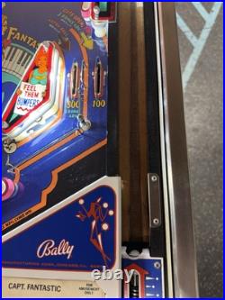 1976 Captain Fantastic And The Brown Dirt Cowboy Pinball Machine Fully Refurbish 1976 Captain Fantastic And The Brown Dirt Cowboy Pinball Machine Fully Refurbish