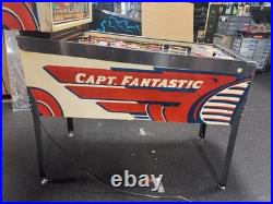 1976 Captain Fantastic And The Brown Dirt Cowboy Pinball Machine Fully Refurbish 1976 Captain Fantastic And The Brown Dirt Cowboy Pinball Machine Fully Refurbish