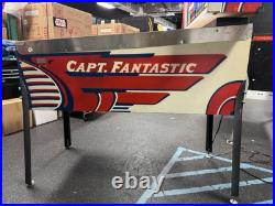 1976 Captain Fantastic And The Brown Dirt Cowboy Pinball Machine Fully Refurbish 1976 Captain Fantastic And The Brown Dirt Cowboy Pinball Machine Fully Refurbish