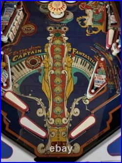 1976 Captain Fantastic And The Brown Dirt Cowboy Pinball Machine Fully Refurbish