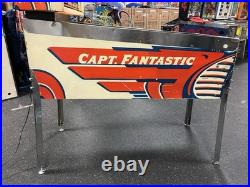1976 Captain Fantastic And The Brown Dirt Cowboy Pinball Machine Fully Refurbish 1976 Captain Fantastic And The Brown Dirt Cowboy Pinball Machine Fully Refurbish