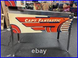 1976 Captain Fantastic And The Brown Dirt Cowboy Pinball Machine Fully Refurbish