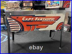 1976 Captain Fantastic And The Brown Dirt Cowboy Pinball Machine Fully Refurbish