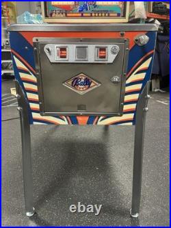 1976 Captain Fantastic And The Brown Dirt Cowboy Pinball Machine Fully Refurbish