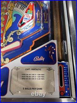 1976 Captain Fantastic And The Brown Dirt Cowboy Pinball Machine Fully Refurbish 1976 Captain Fantastic And The Brown Dirt Cowboy Pinball Machine Fully Refurbish