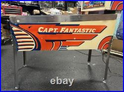 1976 Captain Fantastic And The Brown Dirt Cowboy Pinball Machine Fully Refurbish