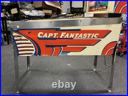 1976 Captain Fantastic And The Brown Dirt Cowboy Pinball Machine Fully Refurbish