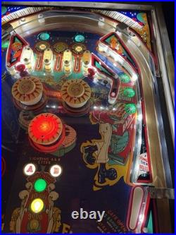 1976 Captain Fantastic And The Brown Dirt Cowboy Pinball Machine Fully Refurbish