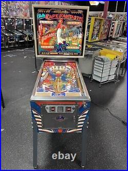 1976 Captain Fantastic And The Brown Dirty Cowboy Pinball Machine Prof Tech Leds