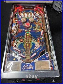 1976 Captain Fantastic And The Brown Dirty Cowboy Pinball Machine Prof Tech Leds