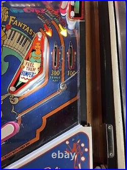 1976 Captain Fantastic And The Brown Dirty Cowboy Pinball Machine Prof Tech Leds