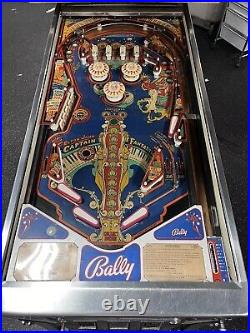 1976 Captain Fantastic And The Brown Dirty Cowboy Pinball Machine Prof Tech Leds