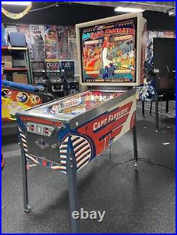 1976 Captain Fantastic And The Brown Dirty Cowboy Pinball Machine Prof Tech Leds