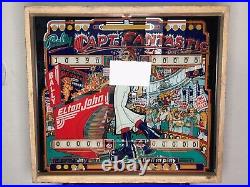 1976 Captain Fantastic Pinball Machine Elton John Tommy