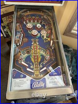 1976 Captain Fantastic Pinball Machine Elton John Tommy