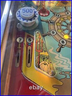 1976 GOTTLIEB SHIP AHOY add-a-ball Pinball machine. LEDs Arcade Game Sales