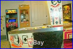 1976 Gottlieb CARD WHIZ Pinball Machine -Indianapolis, IN-Nice Shape, Needs Work