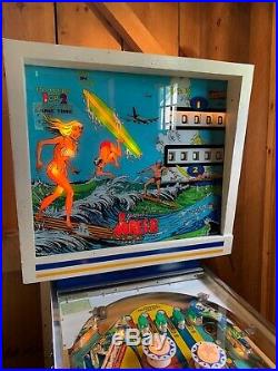 1976 Gottlieb SURFER Hard to Find Two Player Version of Surf Champ