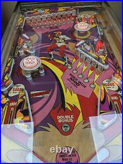 1976 Gottlieb Target Alpha Four Player Pinball it's more fun to compete