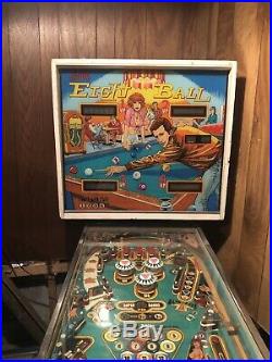 1977 BALLY Happy Days Eight Ball Pinball Machine WORKS Great Condition