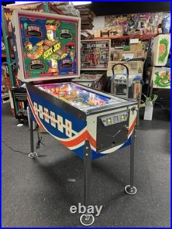 1977 Bally Black Jack Pinball Machine Looks Great Refurbished Blackjack 1977 Bally Black Jack Pinball Machine Looks Great Refurbished Blackjack