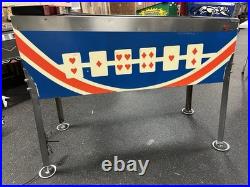 1977 Bally Black Jack Pinball Machine Looks Great Refurbished Blackjack 1977 Bally Black Jack Pinball Machine Looks Great Refurbished Blackjack
