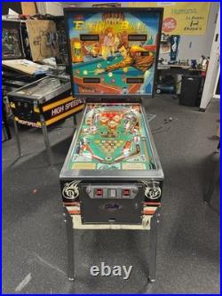 1977 Bally Eight Ball 8 Pinball Machine Prof Techs Plays Great Fonzie Happy Days