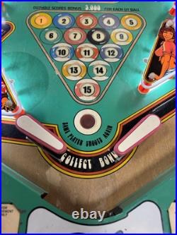 1977 Bally Eight Ball 8 Pinball Machine Prof Techs Plays Great Fonzie Happy Days
