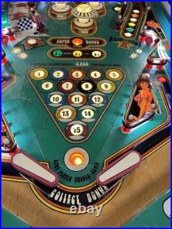 1977 Bally Eight Ball 8 Pinball Machine Prof Techs Plays Great Fonzie Happy Days
