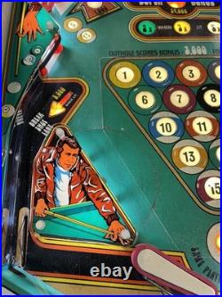 1977 Bally Eight Ball 8 Pinball Machine Prof Techs Plays Great Fonzie Happy Days