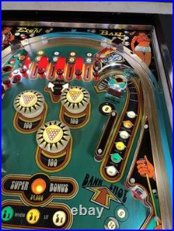1977 Bally Eight Ball 8 Pinball Machine Prof Techs Plays Great Fonzie Happy Days
