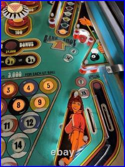 1977 Bally Eight Ball 8 Pinball Machine Prof Techs Plays Great Fonzie Happy Days