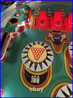 1977 Bally Eight Ball 8 Pinball Machine Prof Techs Plays Great Fonzie Happy Days