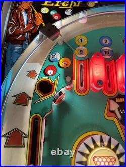 1977 Bally Eight Ball 8 Pinball Machine Prof Techs Plays Great Fonzie Happy Days